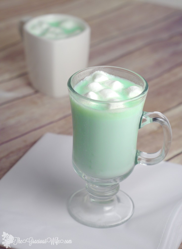 Mint White Hot Chocolate The Gracious Wife