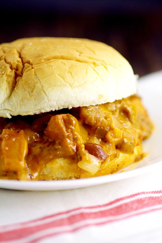Slow Cooker Chili Cheese Dog Sloppy Joes The Gracious Wife