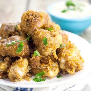 Beer Battered, deep Fried Catfish Nuggets recipe - In just 30 minutes, you can have these golden and crispy, bitite-sized deep fried Catfish Nuggets for a delicious, quick and easy family dinner recipe. YUM!