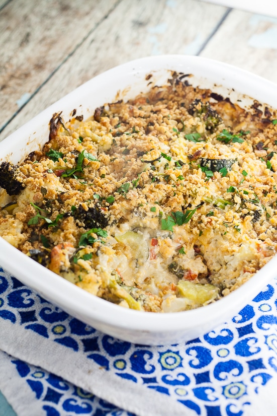 Cheesy Vegetable Casserole Recipe | The Gracious Wife