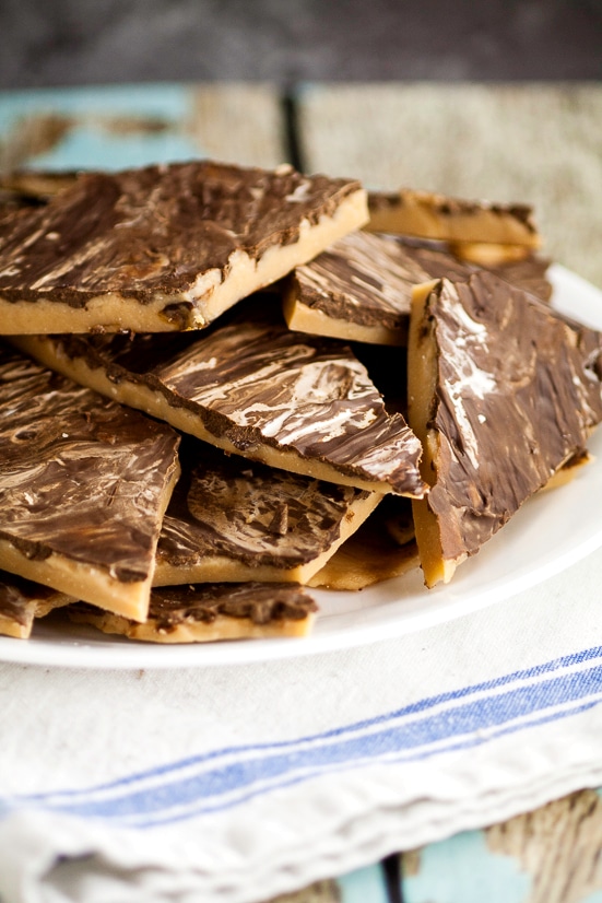 Easy Homemade Chocolate Toffee Recipe The Gracious Wife