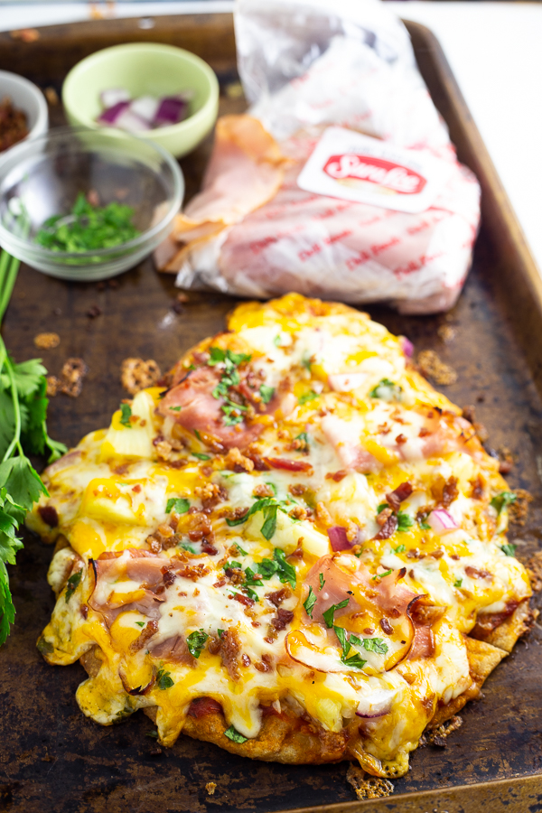 Flatbread Hawaiian Pizza Recipe The Gracious Wife