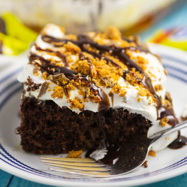 Butterfinger Cake Recipe The Gracious Wife